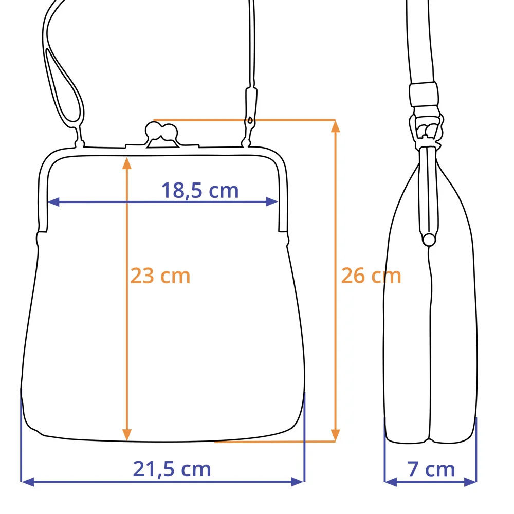 Volker Lang "BT2 Lola Gelb - Vintage – Senfgelb – Ledertasche  – Umhängetasche