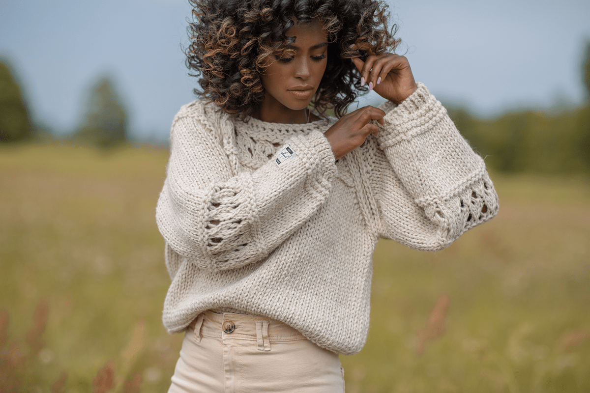 Pullover – oversized Pulli „Eva“  – F1260