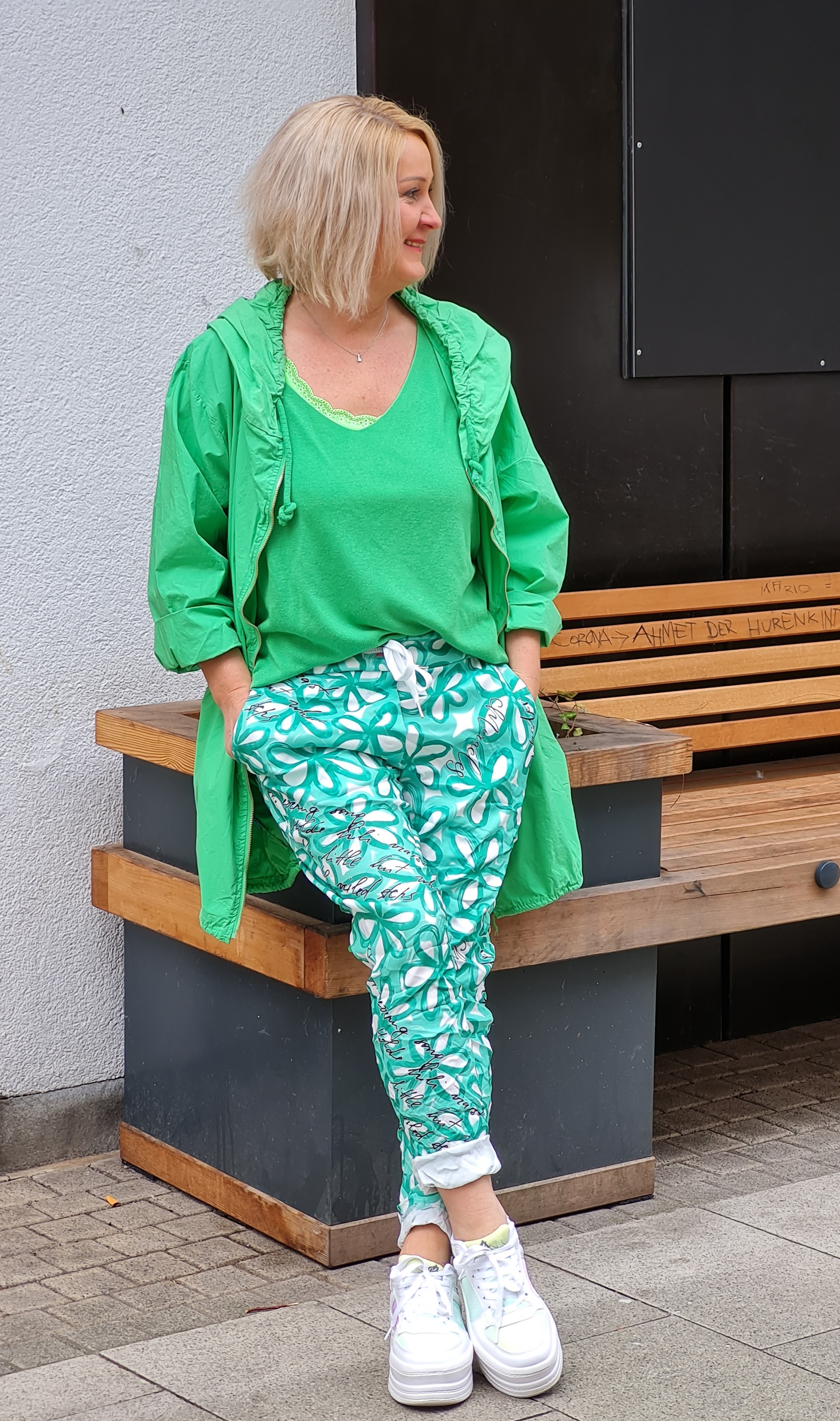 Parka mit Kaputze – Damenparka – Sommerjacke – "Diva"