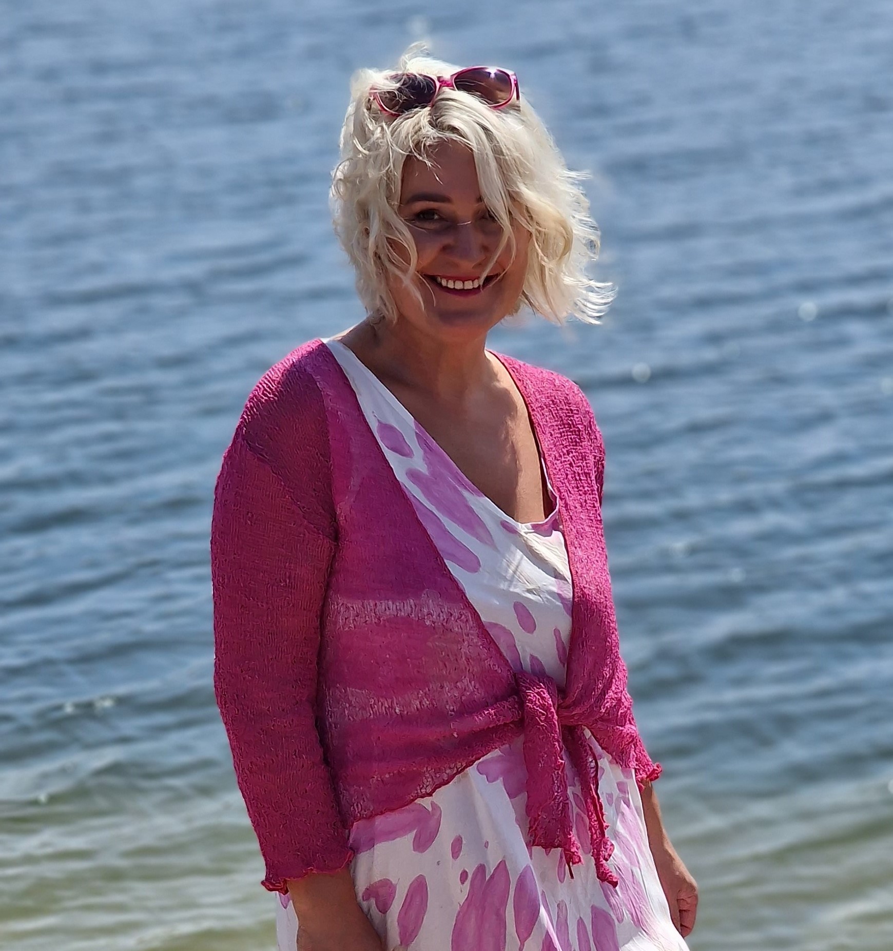 leichter Sommer Bolero – Sommerweste – leicht transparente Jäckchen 